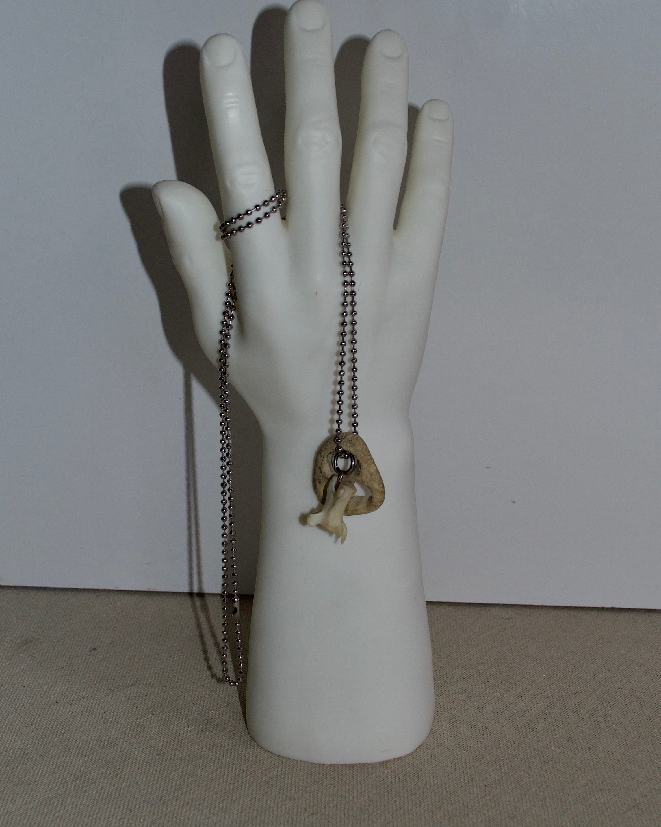 stone soda tab charm necklace !***