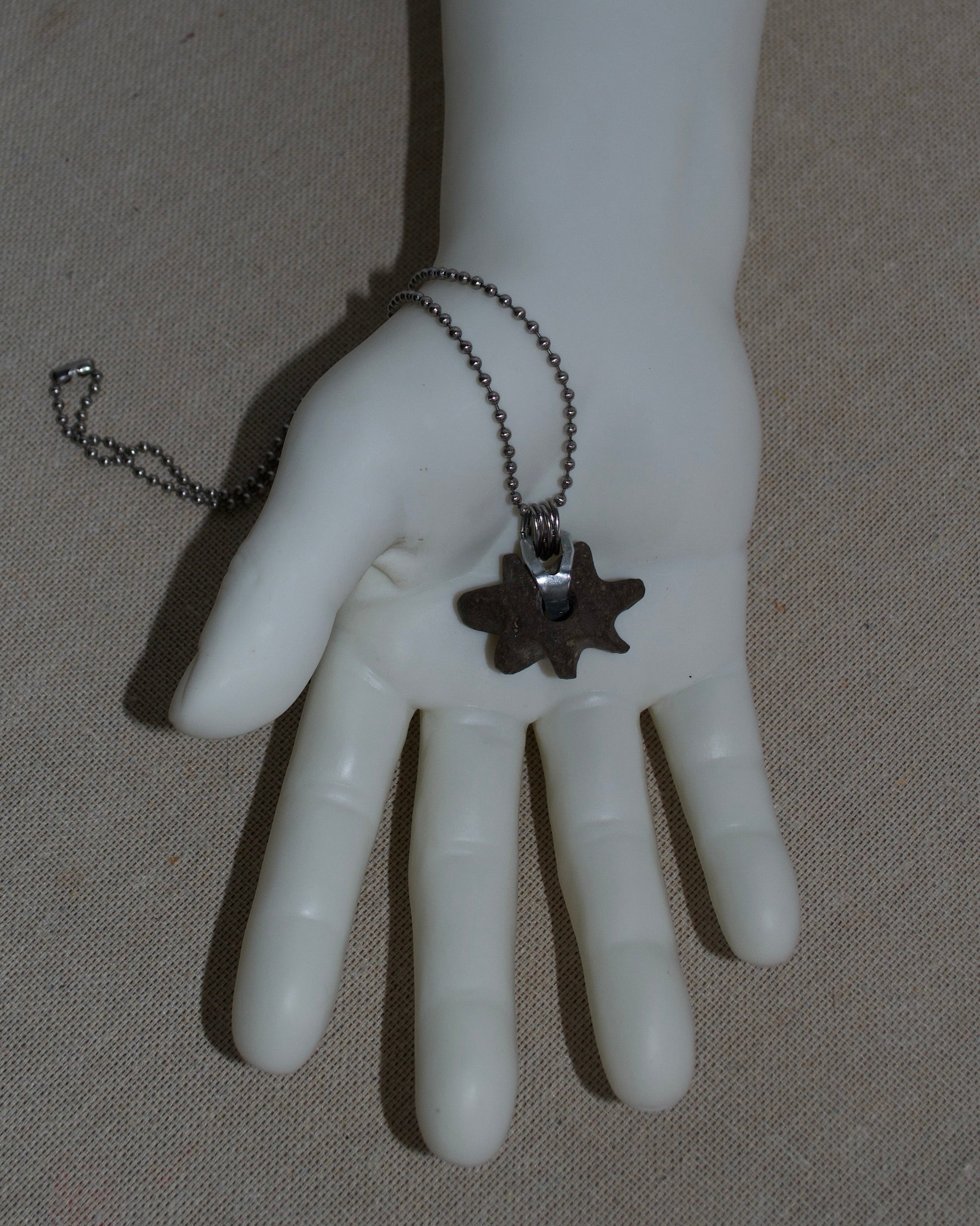 stone charm necklace !***